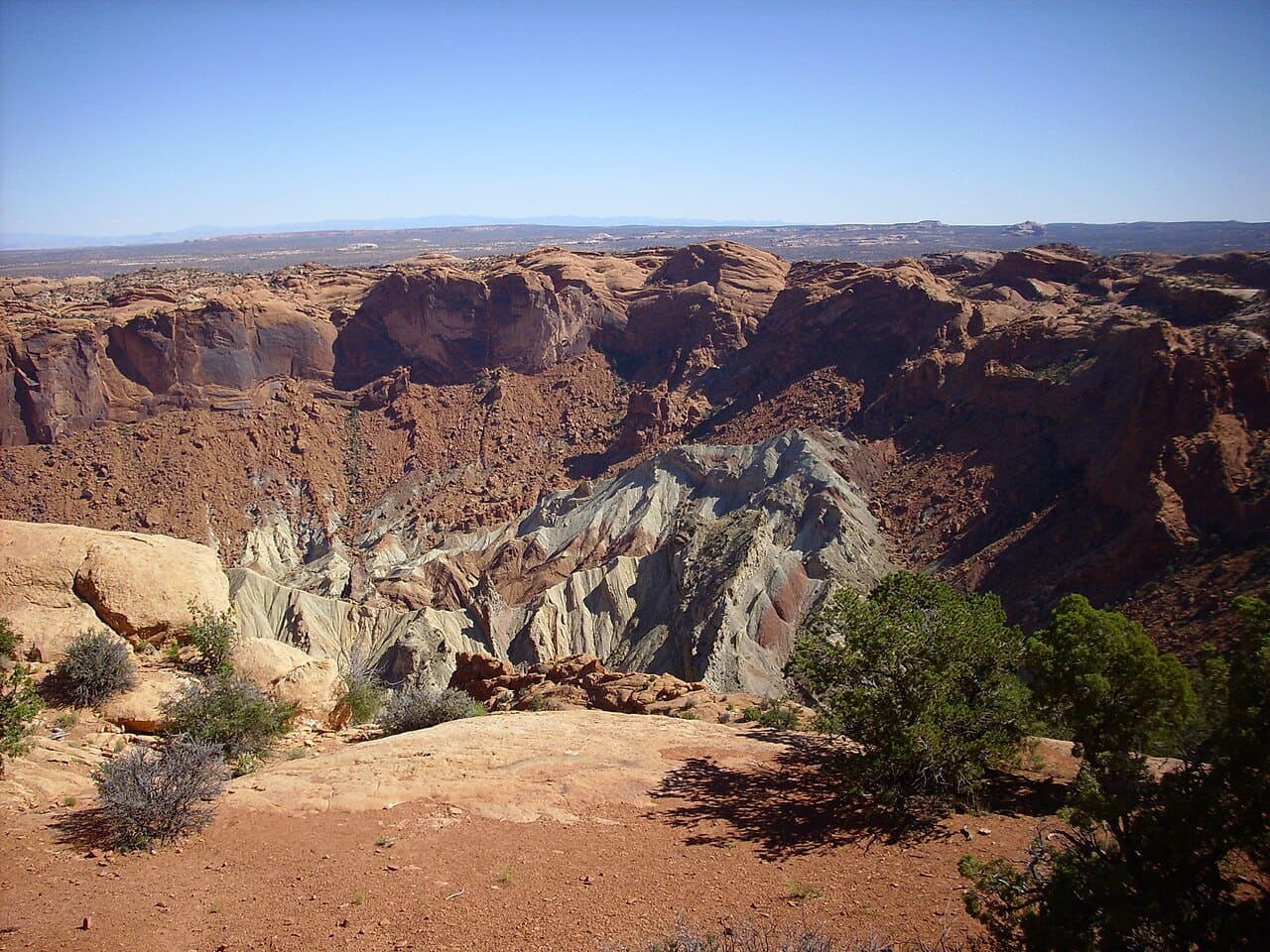 Upheaval Dome - Photo by Kent G. Budge, CC0, via Wikimedia Commons